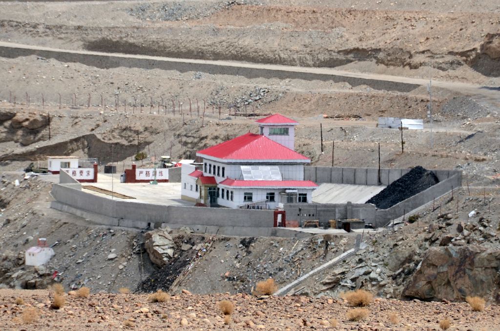 38 Police Checkpost Just Before Yilik To The Trek To K2 In China